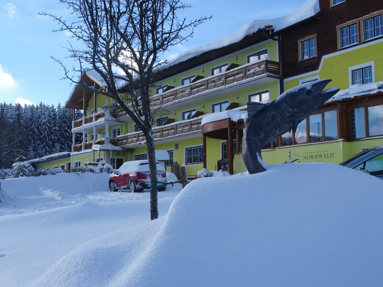 Gasthof-Pension Nordwald Harbach  外观 照片